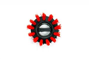 Easyclean Brosses Rondes Rouge