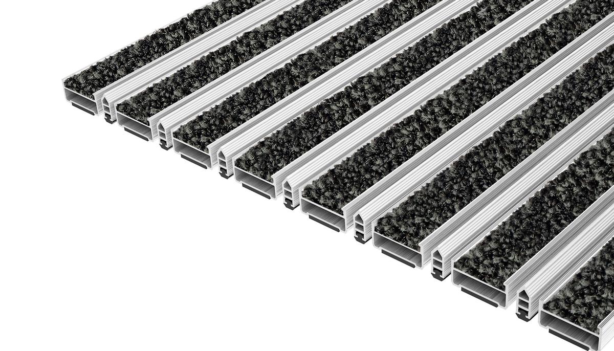 Tapis D'entrée Top Clean Top Clean Classic 17 Avec Pulse Insert Et Grattoir